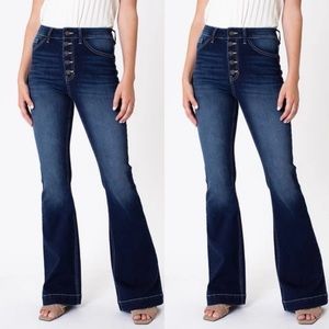 Flying Monkey High Waisted Flare Jeans